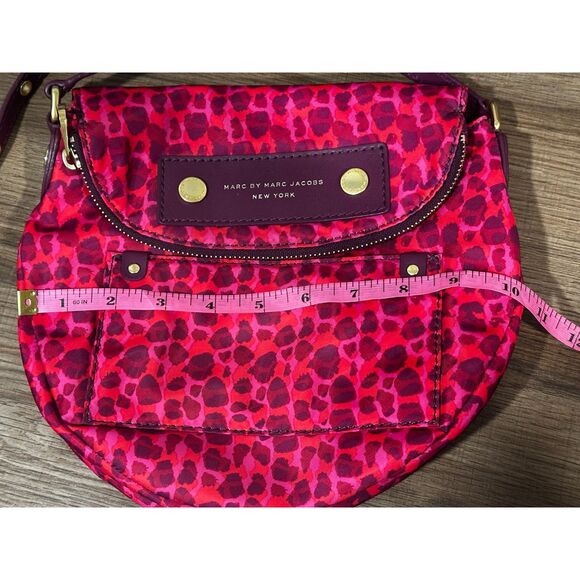 Marc Jacobs Pink Leopard Print Crossbody Bag - Picture 7 of 9